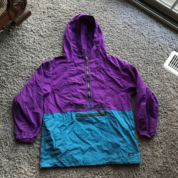 L.L. Bean Jackets & Blazers - VINTAGE LL Bean pullover windbreaker Please read
